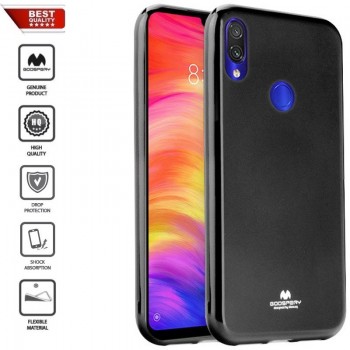 Juodas goospery silikoninis 1.5 mm.storio dėklas (REDMI 7)